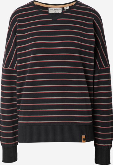 Fli Papigu Sweatshirt 'Der 9' i pastellblå / pastellröd / svart, Produktvy