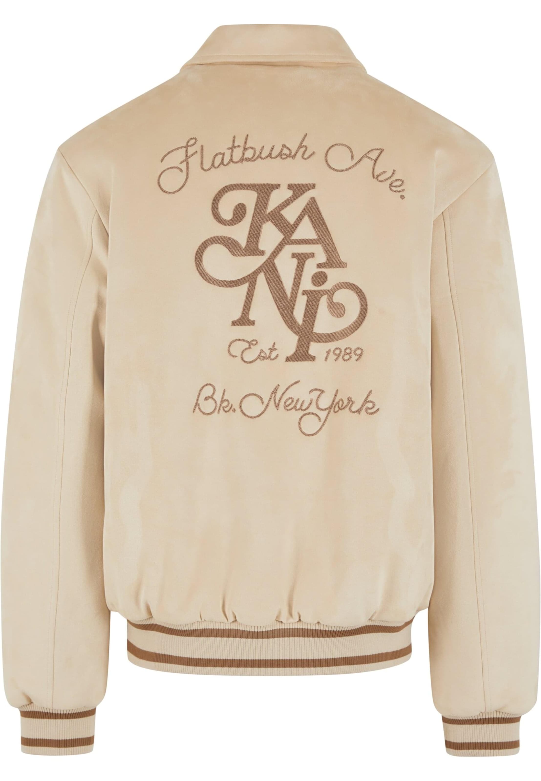 Veste mi-saison Karl Kani en beige