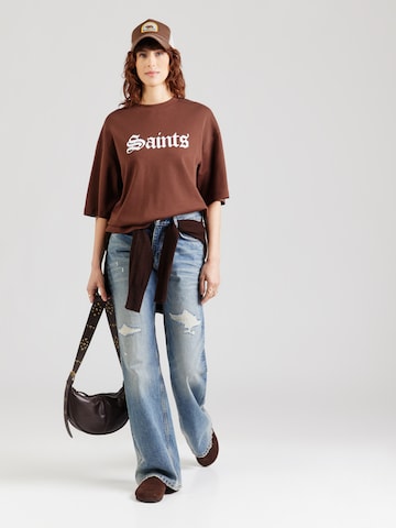 AllSaints Свободна дамска риза 'AMELIE' в кафяво