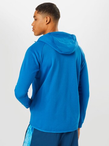 BIDI BADU Athletic Zip-Up Hoodie in Blue