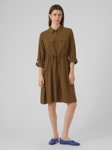 VERO MODA Shirt dress in Green