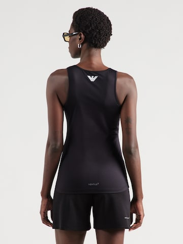 EA7 Emporio Armani Top in Schwarz