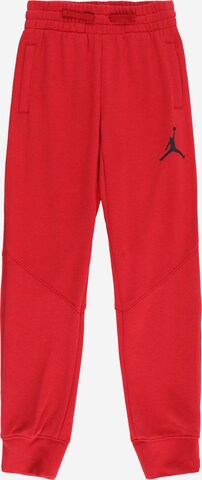 Tapered Pantaloni di Jordan in rosso: frontale