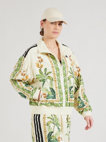 ADIDAS SPORTSWEAR - Chaqueta deportiva 'FARM PRM' en blanco: frente