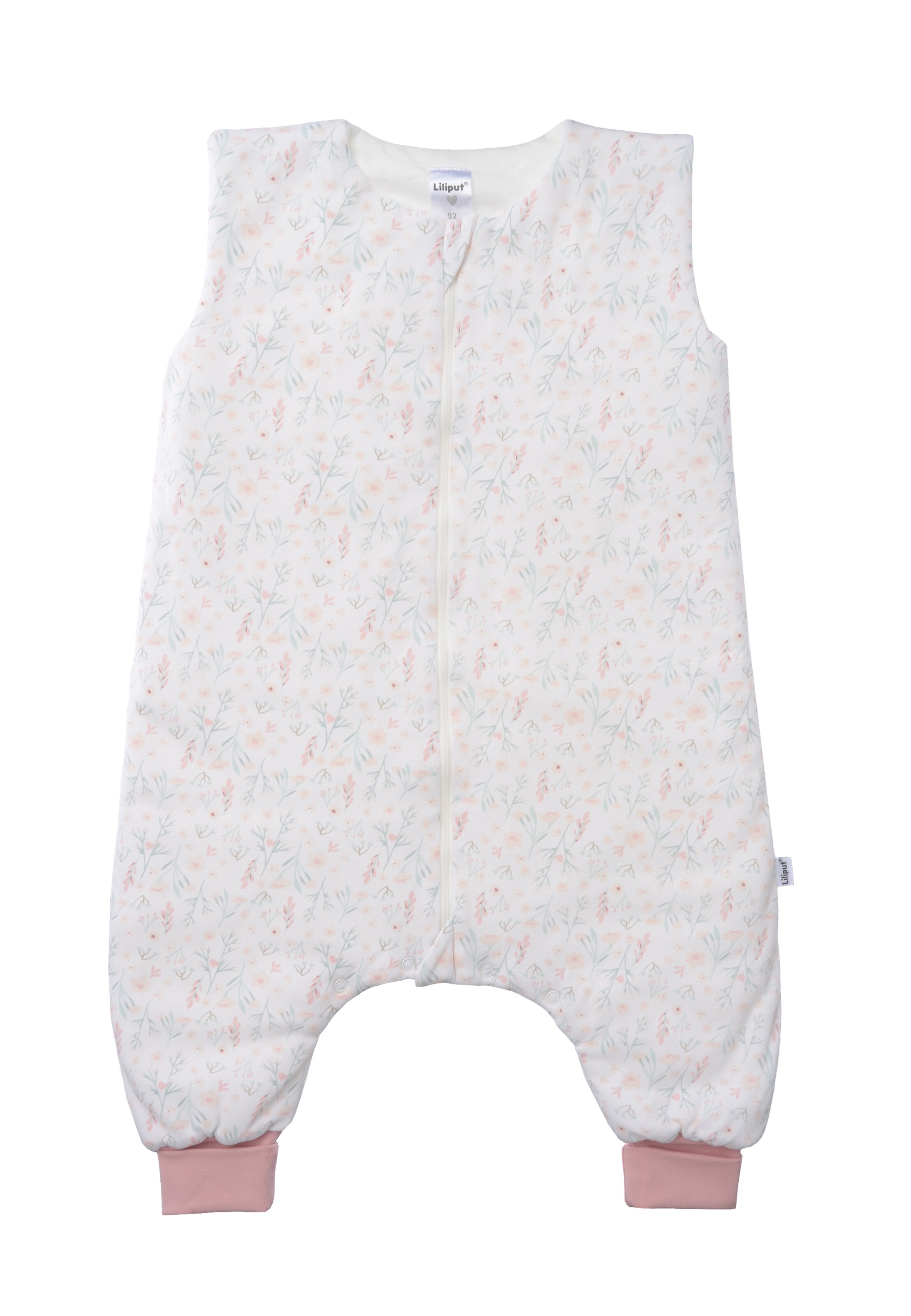 LILIPUT Schlafsack 'Blümchen' in Weiß: Vorderseite