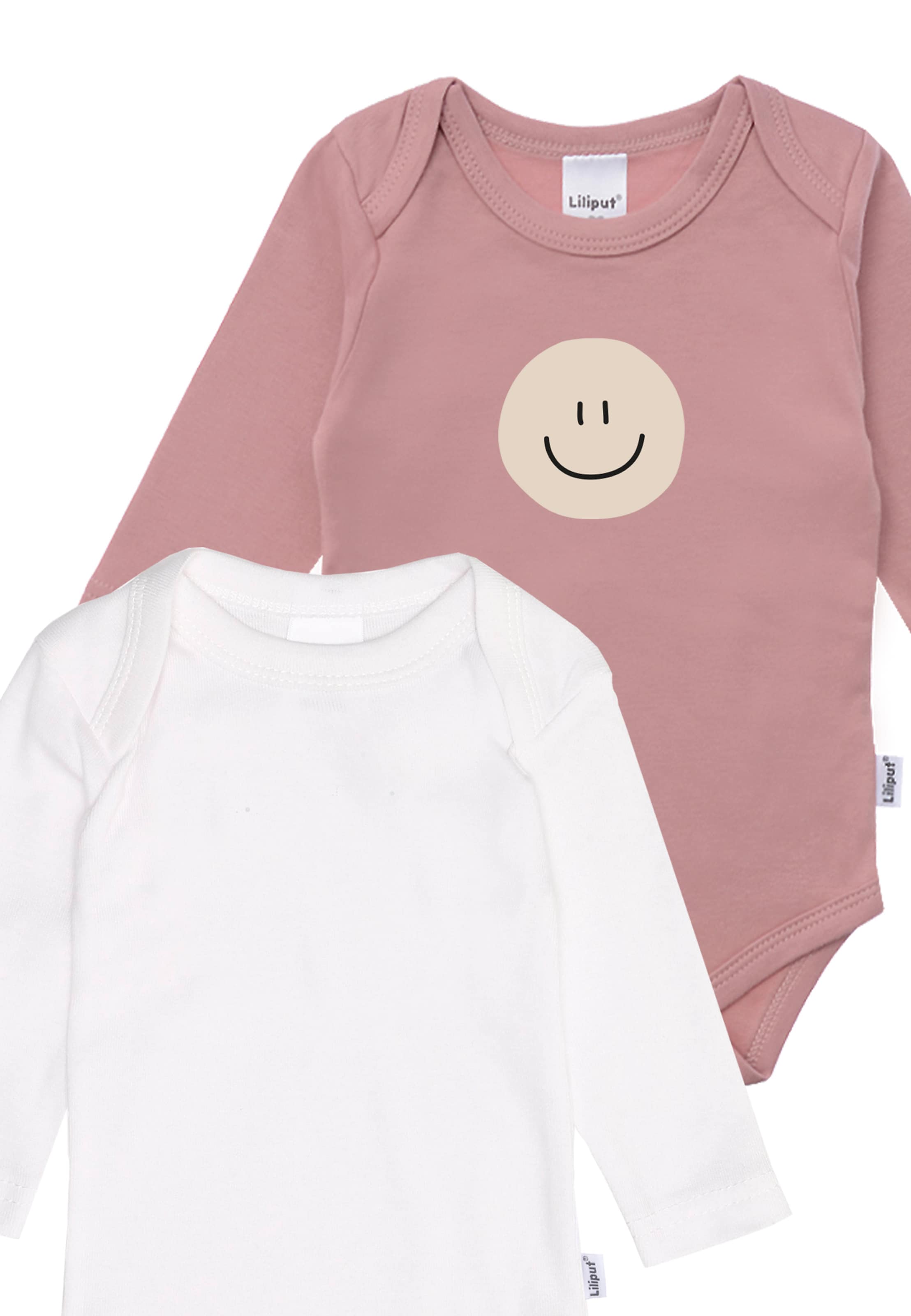 LILIPUT Baby-Body-Set 'Smiley' in Rot