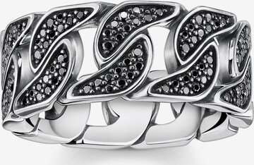 Thomas Sabo Ring in Schwarz: predná strana