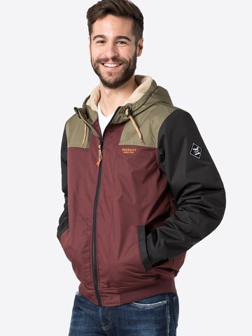 Iriedaily Regular fit Between-season jacket in Brown: front