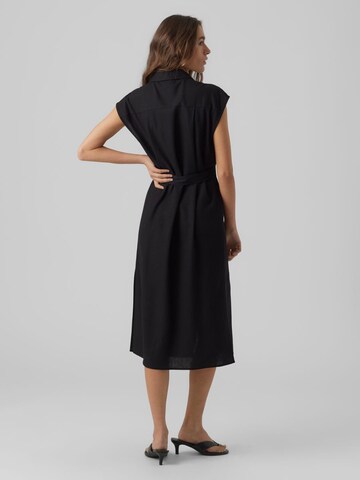 VERO MODA Košilové šaty 'MYMILO' – černá