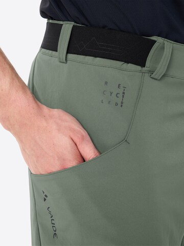 VAUDE Regular Outdoor Pants 'Loamer' in Green