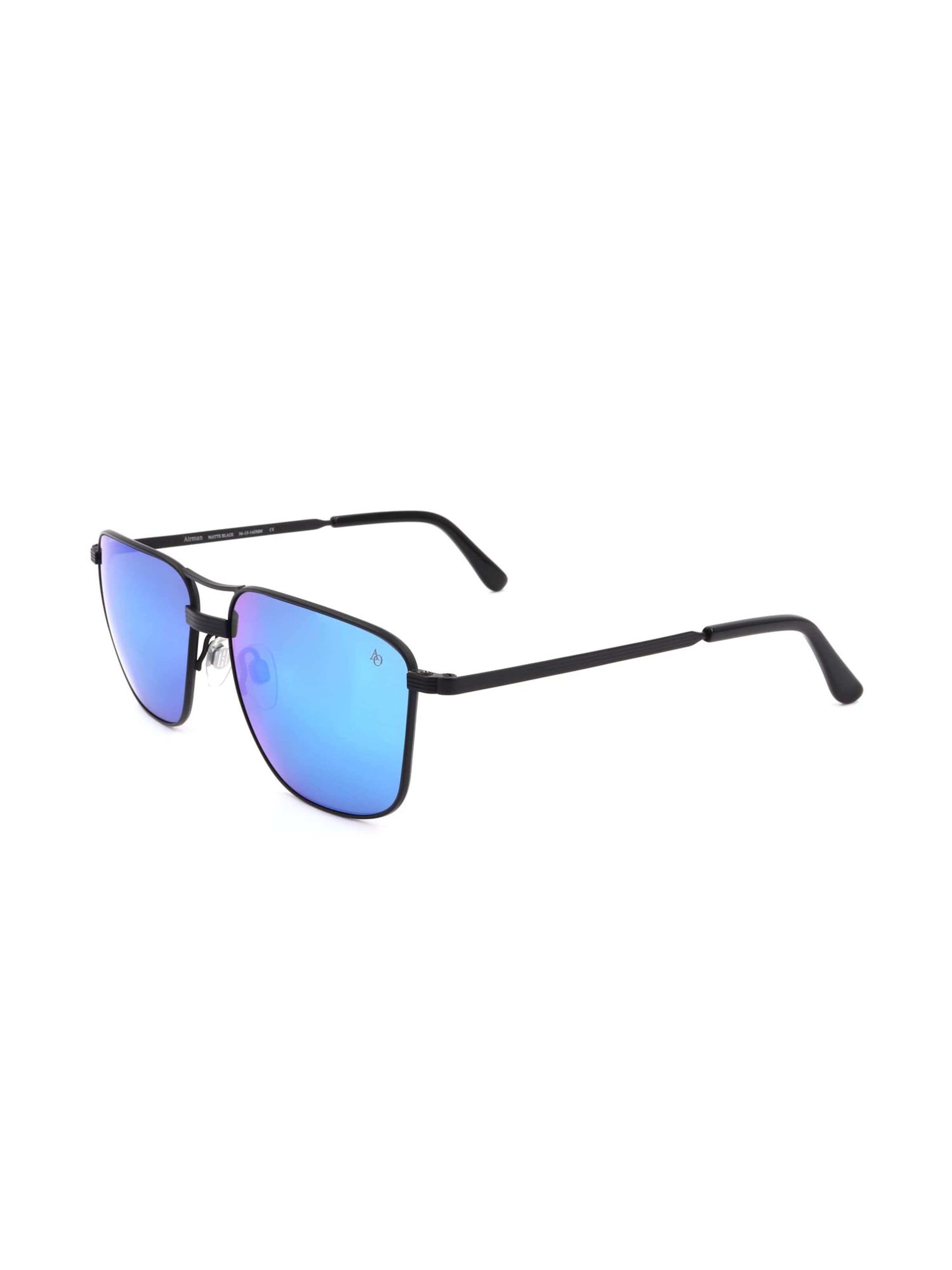 Occhiali da sole 'AIRMAN' di American Optical in nero: frontale