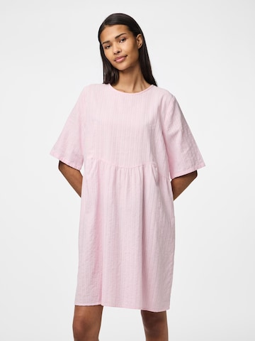 PIECES Kleid 'PCMUNA' in Pink: Vorderseite