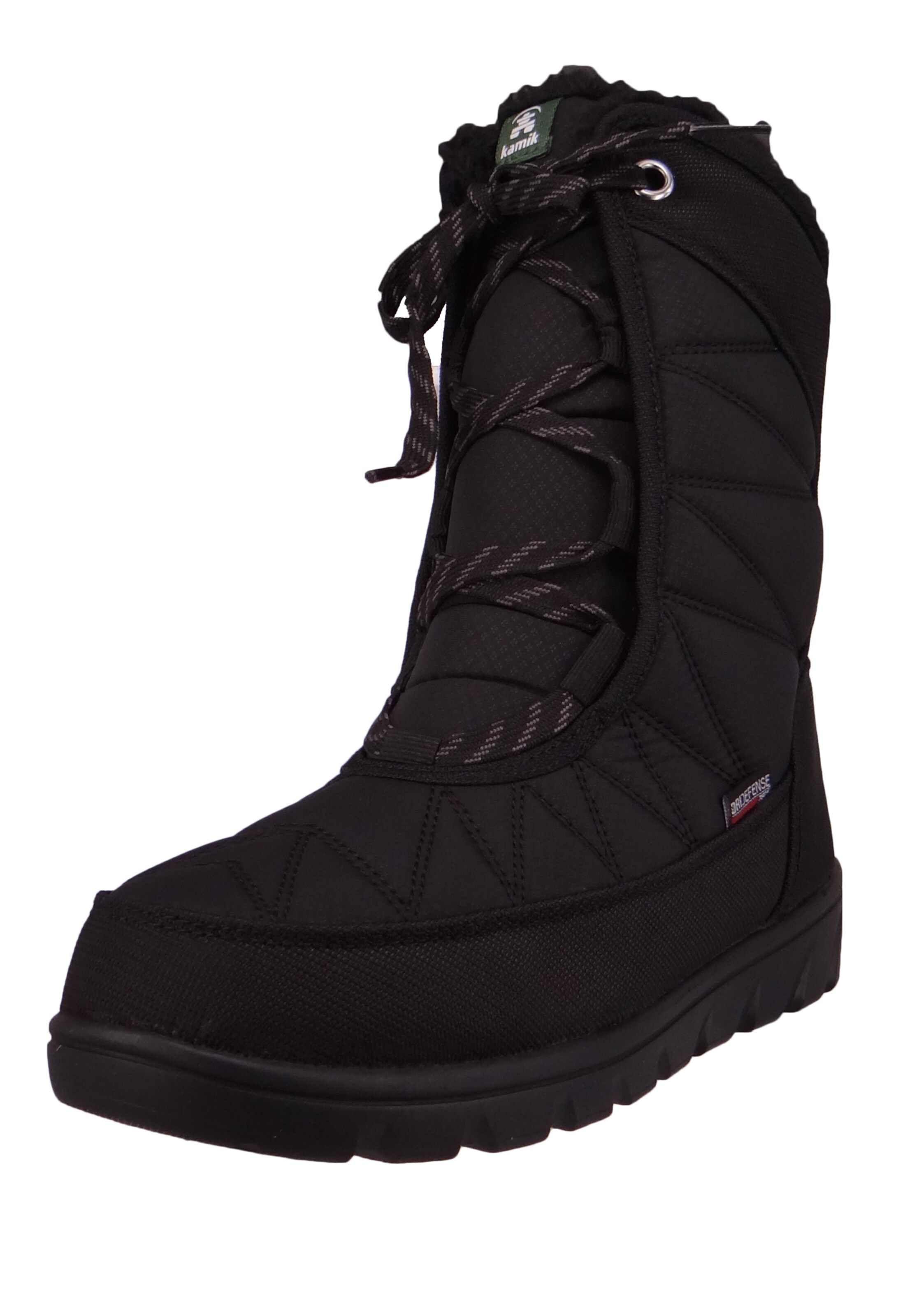 Kamik Snowboots 'Hannah' in Zwart: voorkant