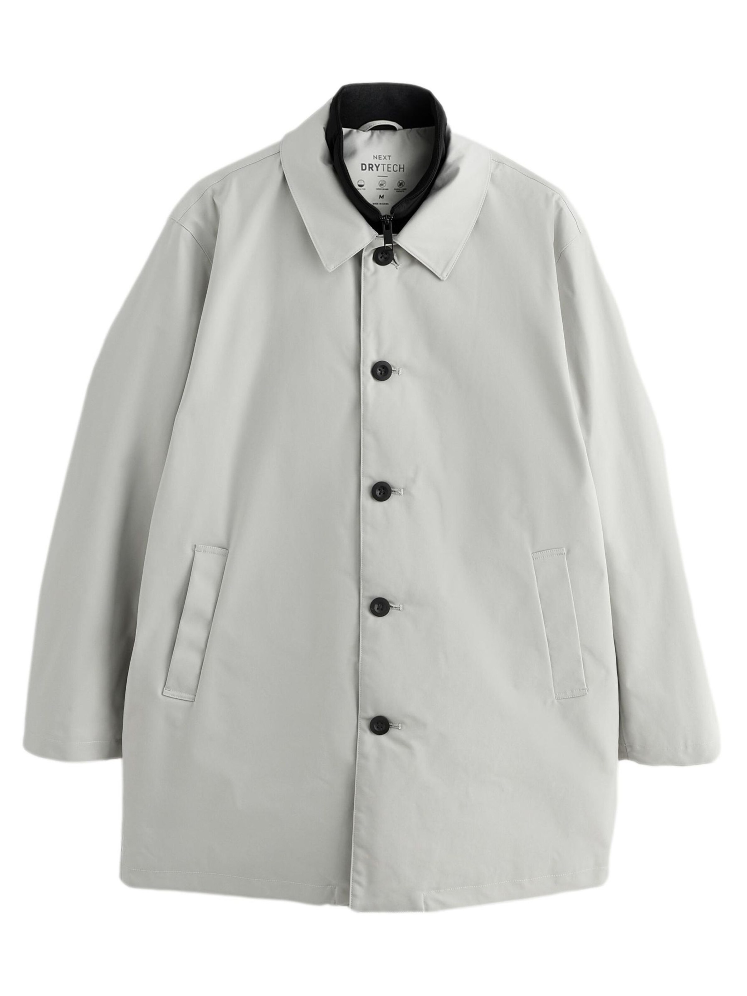 Next Mantel in Grau: Vorderseite