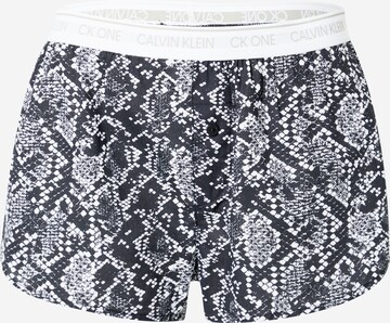 Calvin Klein Underwear Pyžamové kalhoty – černá: přední strana