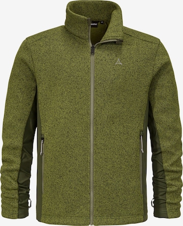 Schöffel Fleece Jacket 'Oberau' in Green: front