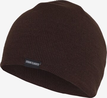 Bonnet Urban Classics en marron : devant