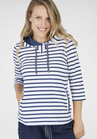 Navigazione Sweatshirt in Blue: front