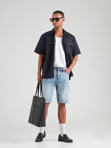 BOSS tavaline Teksapüksid 'Re.Maine', värv sinine