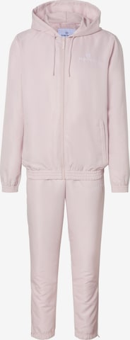 Survêtement Sergio Tacchini en rose : devant