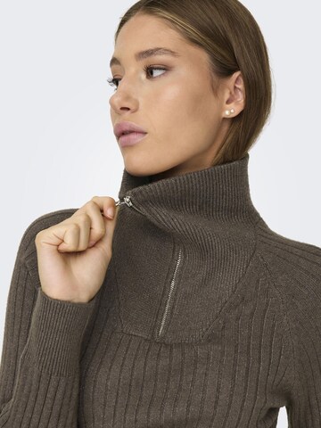 JDY Pullover 'MAGDA' in Braun