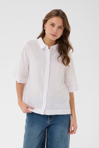 T-shirt 'CUarletty' CULTURE en blanc : devant