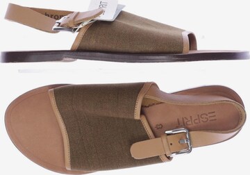 ESPRIT Sandals & High-Heeled Sandals in 41 in Brown: front