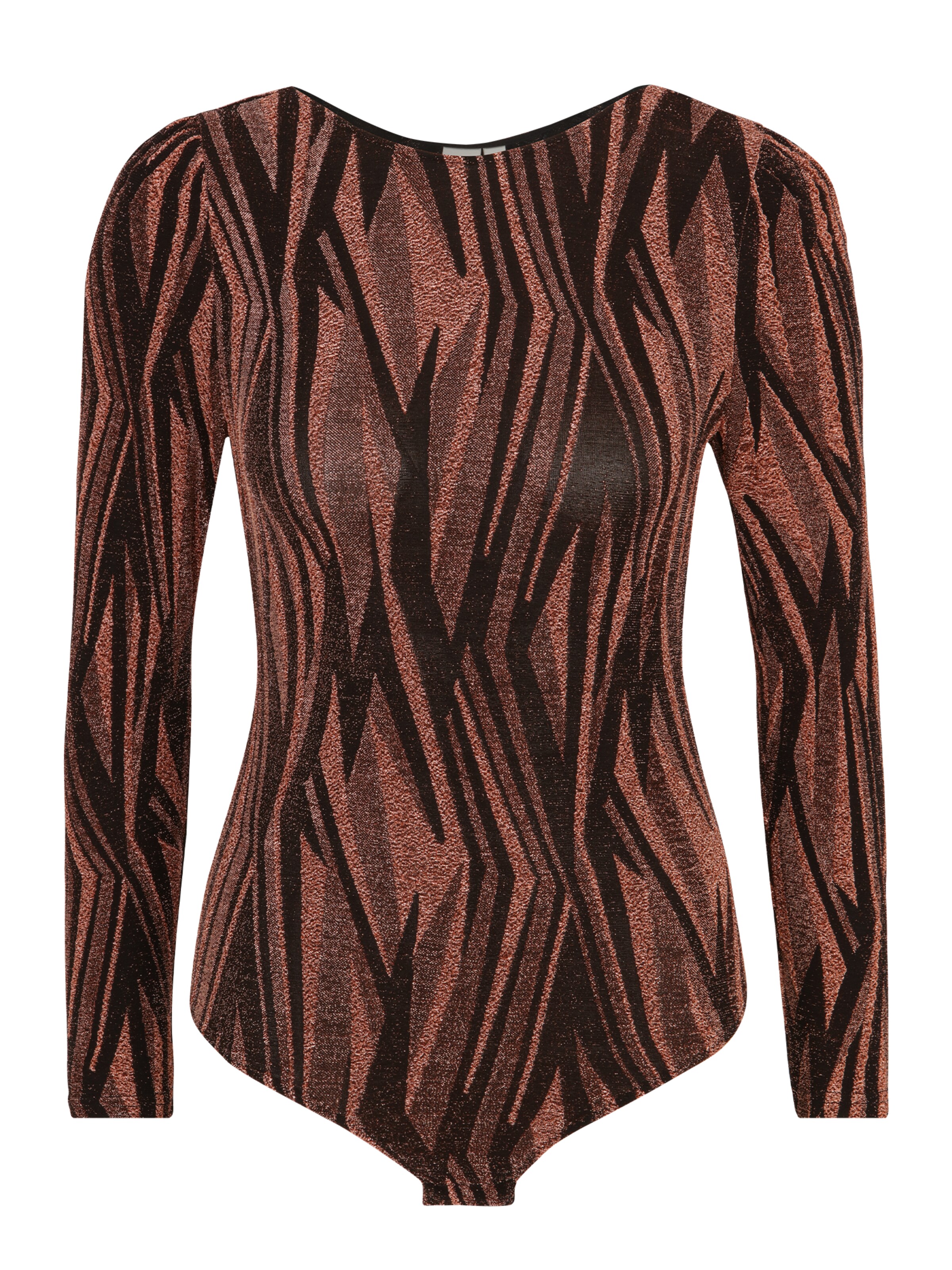 YAS Petite Shirt bodysuit 'YEN' in Black