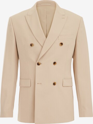 Coupe regular Veste de costume WE Fashion en beige : devant