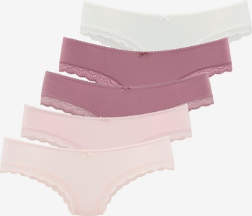 Slip LASCANA en rose : devant
