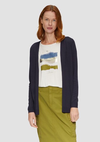s.Oliver Knit cardigan in Blue: front
