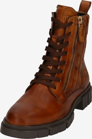 TT. BAGATT Lace-Up Ankle Boots in Brown: front