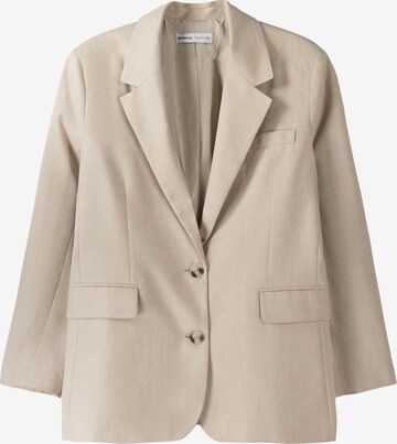 Bershka Blazers in Beige: voorkant