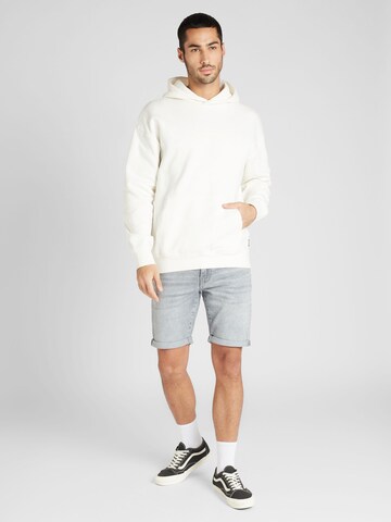 Only & Sons Sweatshirt 'LES LIFE' in White