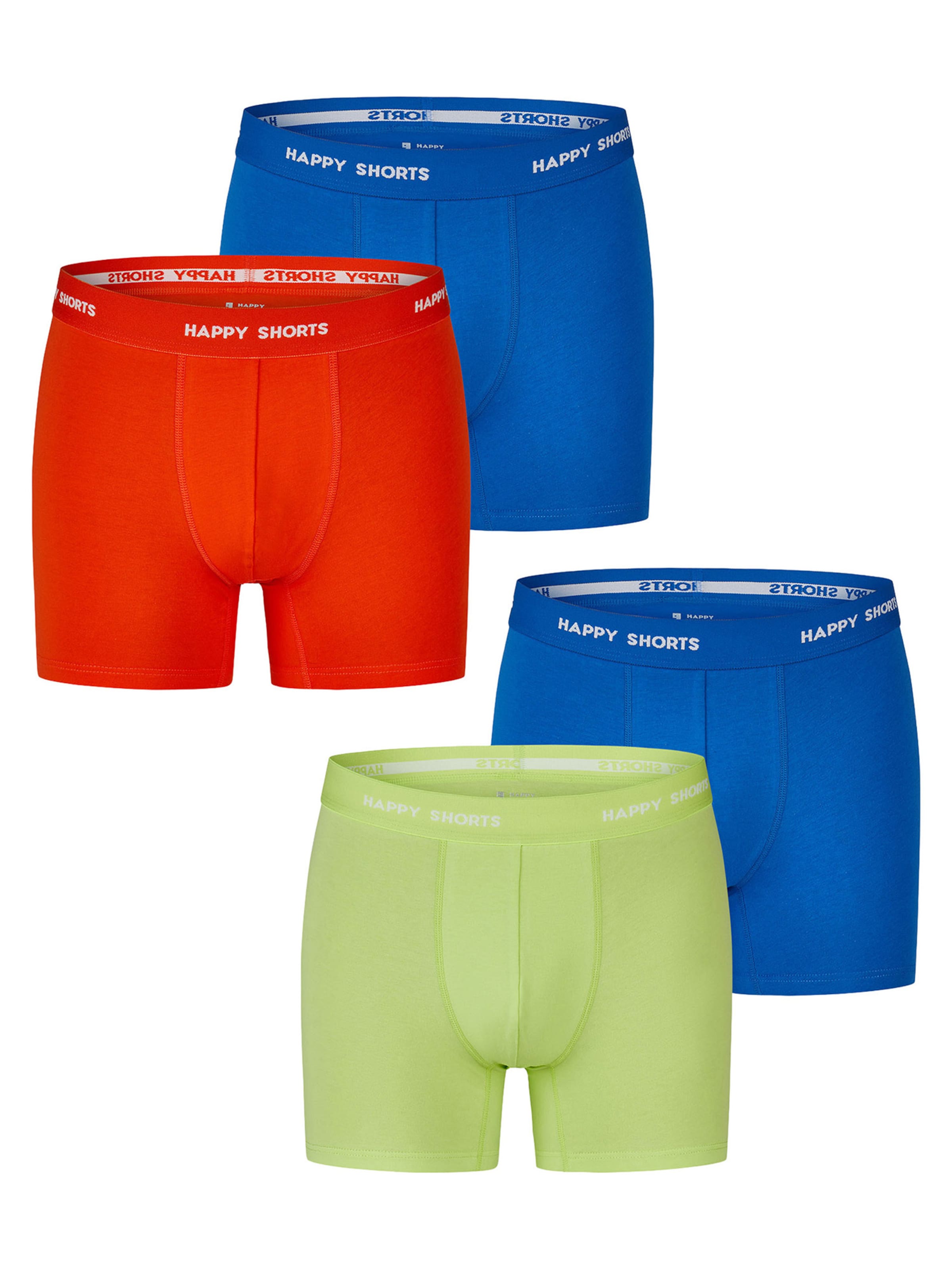 Sous-vêtements ' Neon ' Happy Shorts en bleu : devant