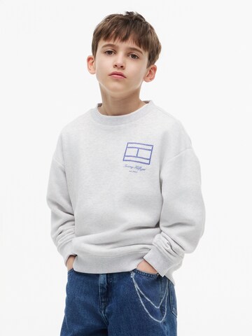 TOMMY HILFIGER Sweatshirt in Grijs: voorkant