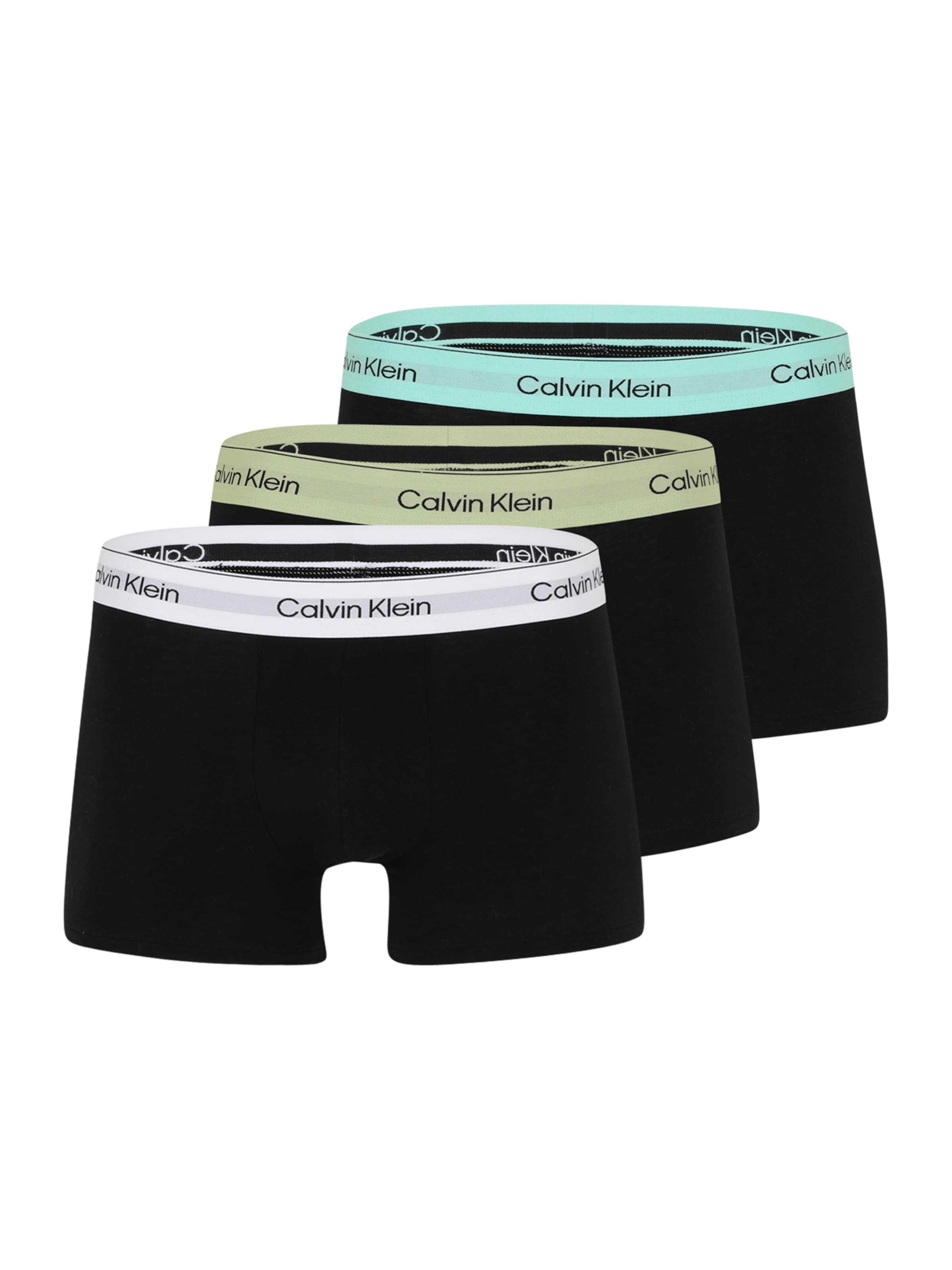 juoda Calvin Klein Underwear Boxer trumpikės: priekis