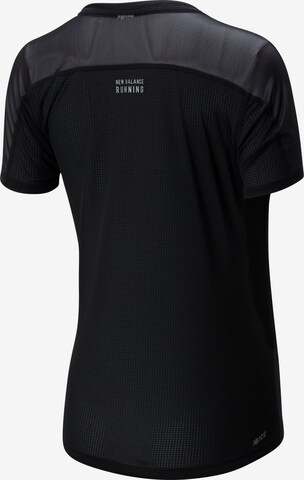 new balance Functioneel shirt 'Impact Run' in Zwart