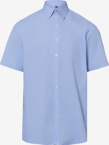 Finshley & Harding Hemd in Blau: Vorderseite