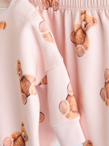 Next Set: Sweatshirt und Leggings in Pink