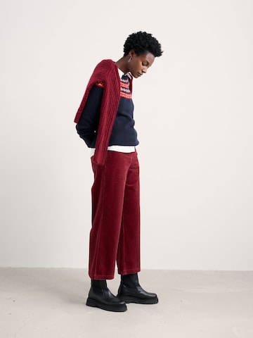 Wide Leg Pantalon 'Asphodel' Seasalt Cornwall en rouge
