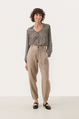 Effilé Pantalon 'ShenasPW' Part Two en beige
