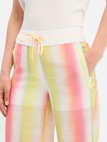 Regular Pantalon à pince Marc Cain en mélange de couleurs