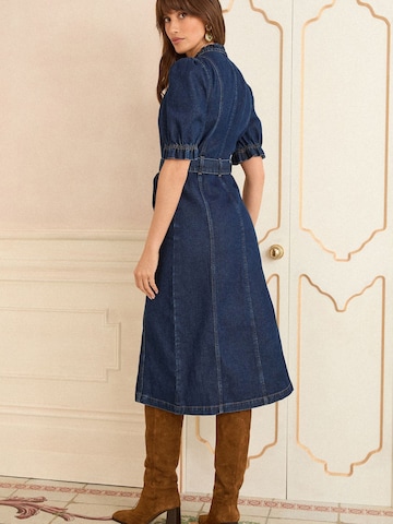 love & roses Kleid in Blau