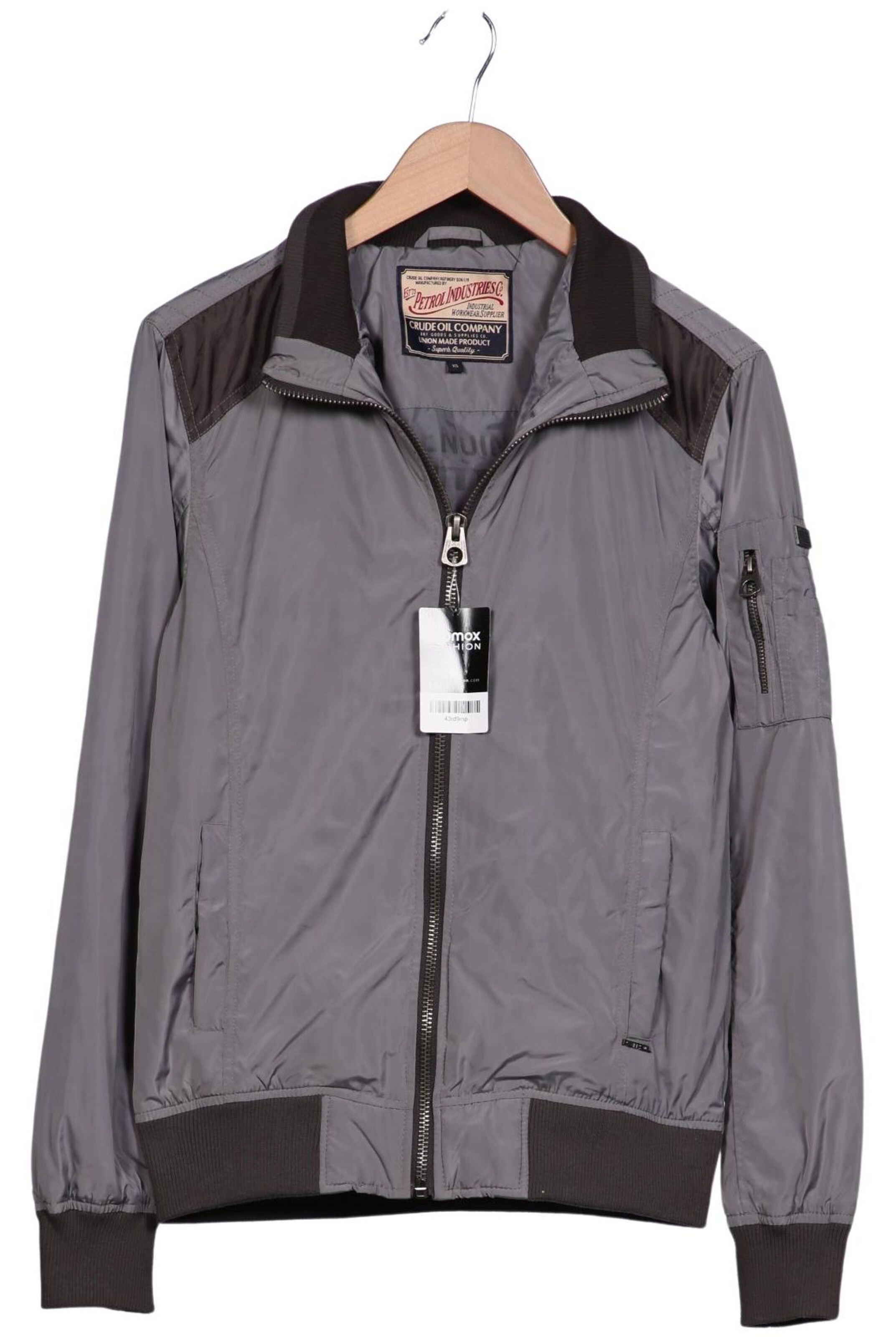 Petrol Industries Jacket & Coat in XS in Grey: front
