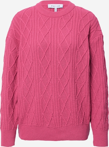 Pullover di NU-IN in rosa: frontale