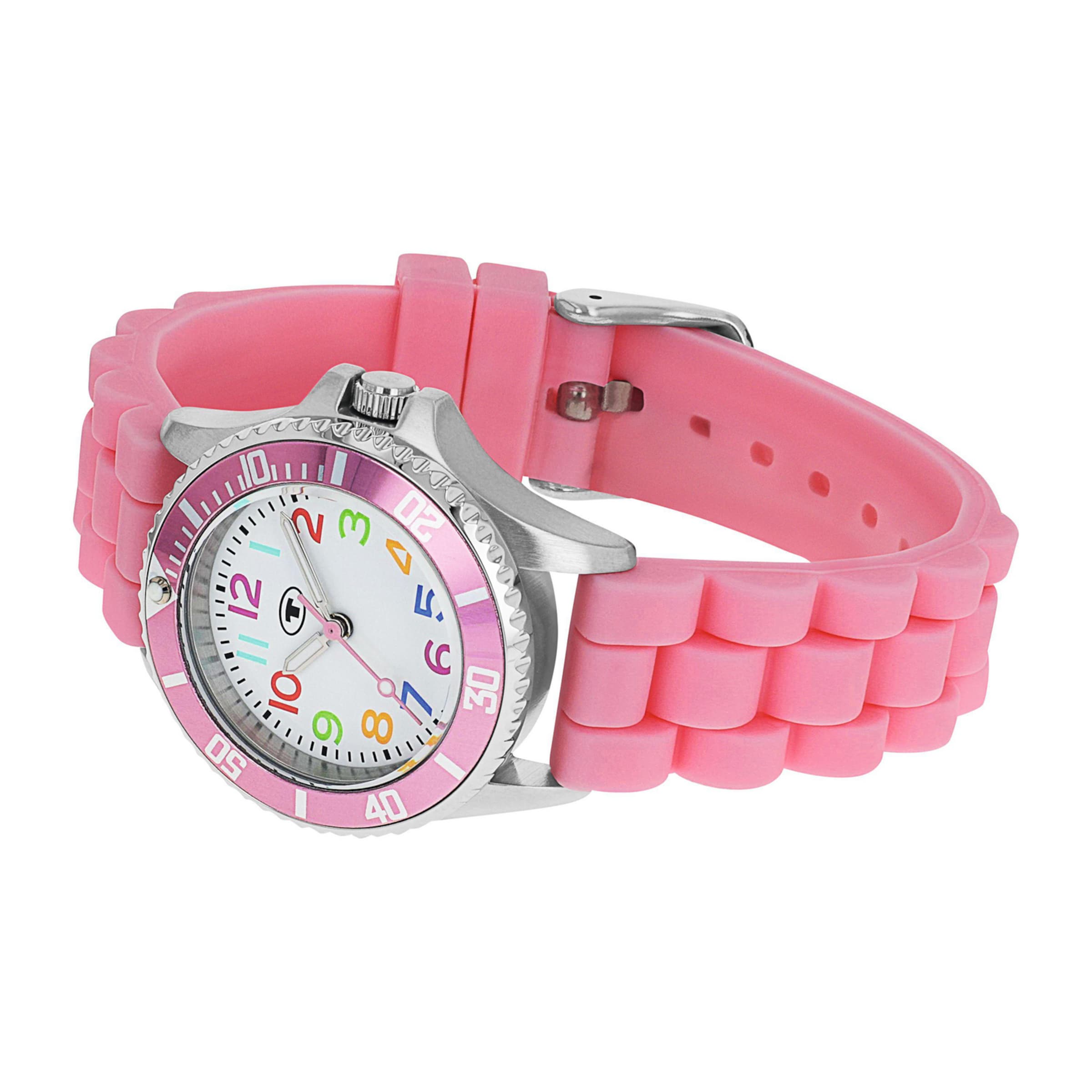 TOM TAILOR Watch in Pink