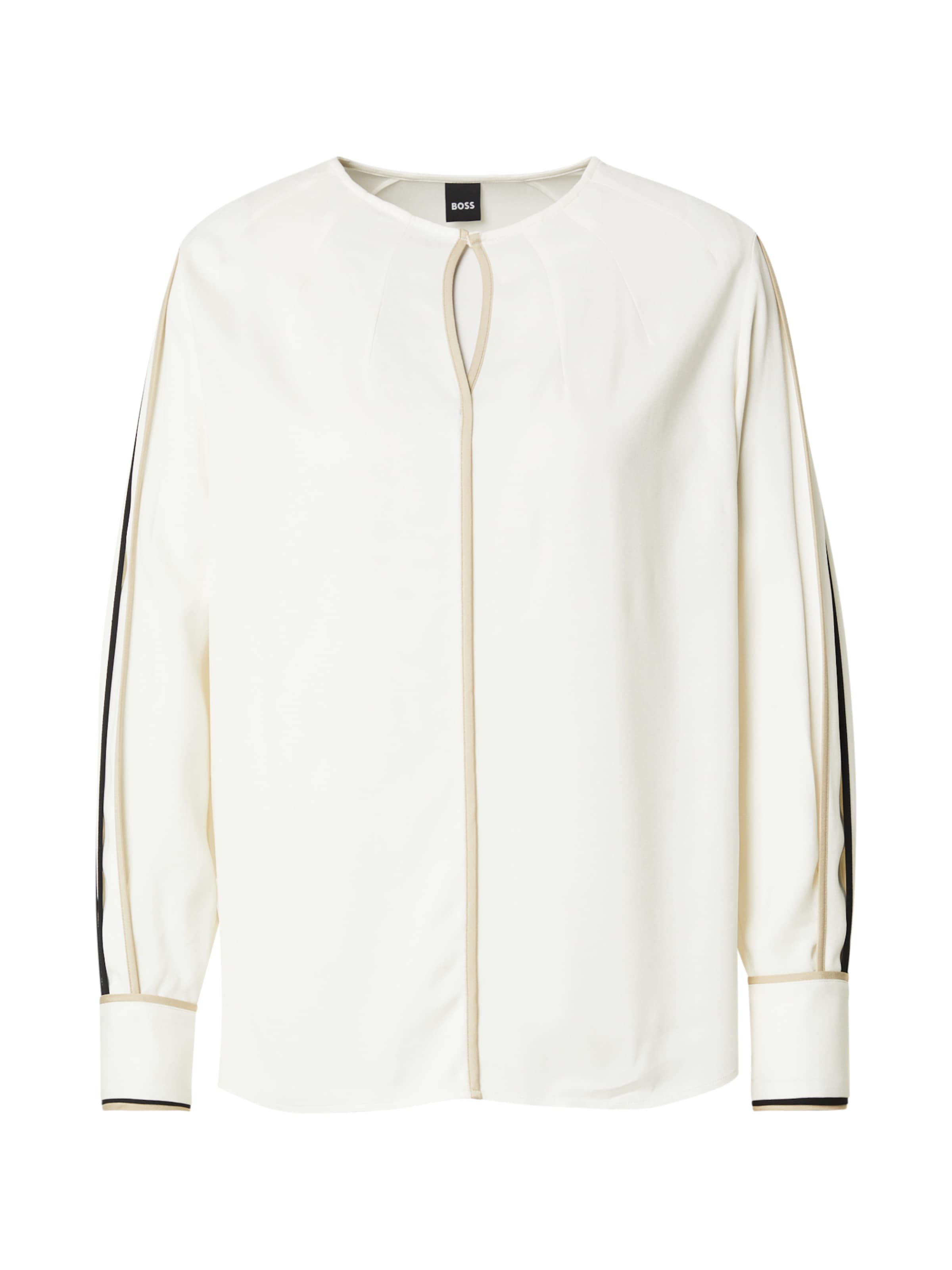 BOSS Bluse 'Banariah' in Weiß: Vorderseite