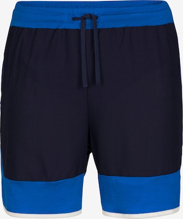 ICEBREAKER Regular Sportbroek 'M ZoneKnit Shorts' in Blauw: voorkant