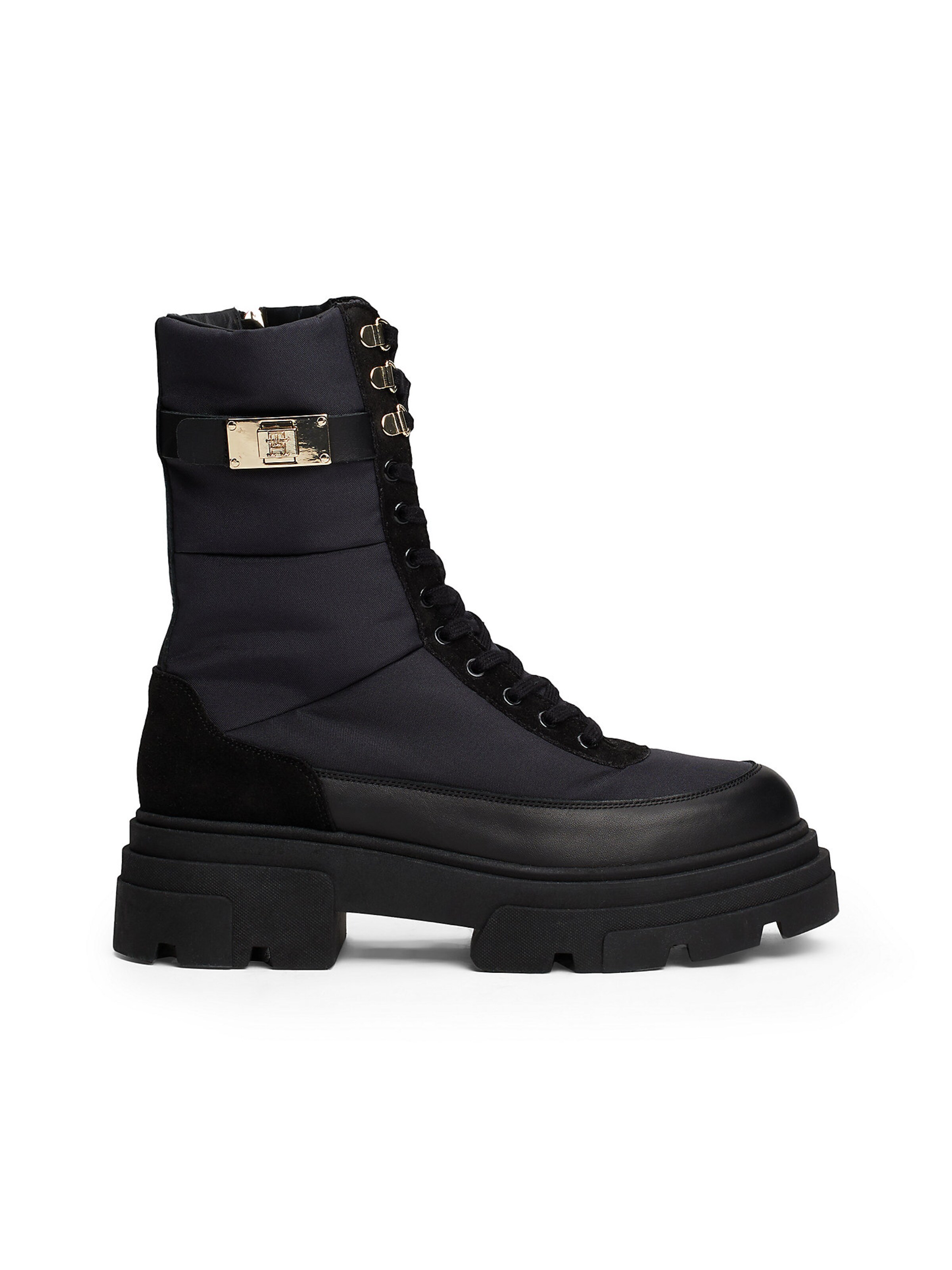 Bottines à lacets TOMMY HILFIGER en noir